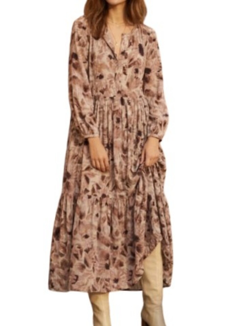 Aritzia WILFRED Barossa Maxi Dress